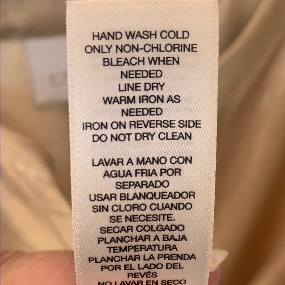 NWT Chico’s Gold Top - Picture 9 of 10